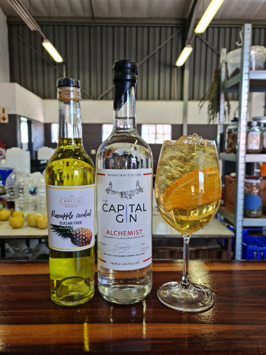 The Capital Gin Ray of Sunshine signature Cocktail