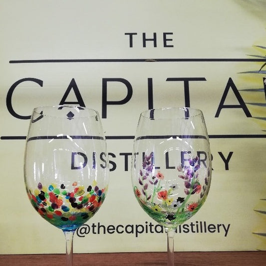 Crystal Glass Painting