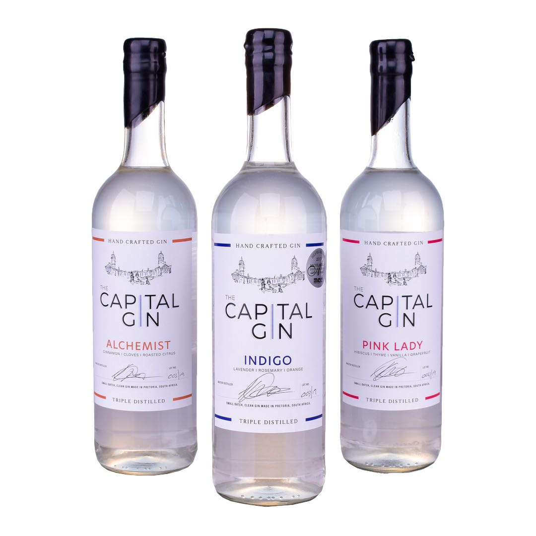 Indigo The Capital Gin Triple distilled from local grains The Capital Distillery