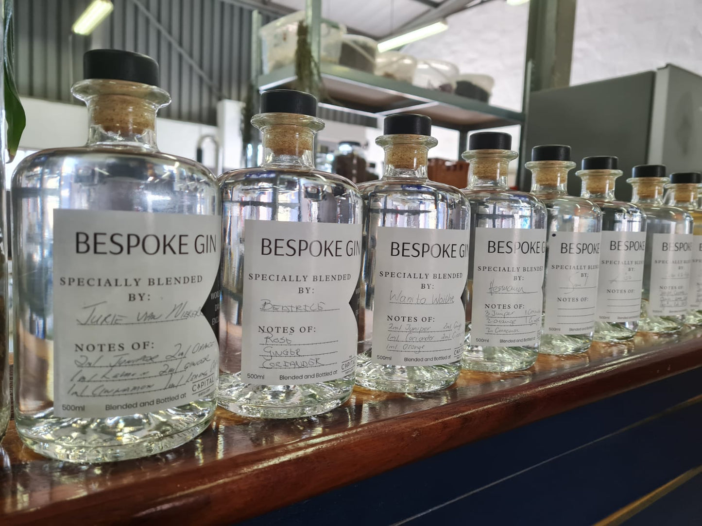 The Capital Distillery Gin Blending Experience